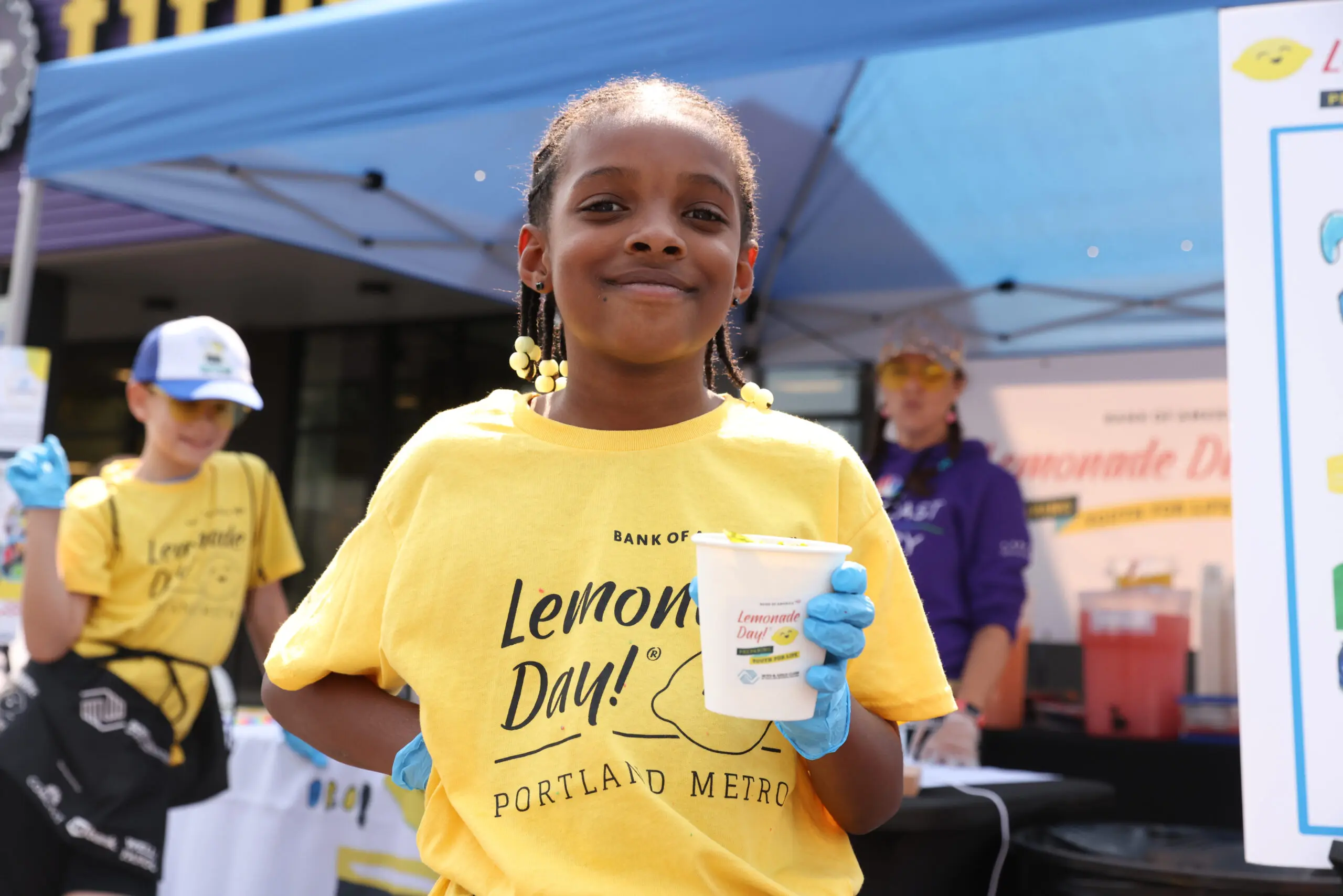 Portland Lemonade Day at Blazers Boys & Girls Club