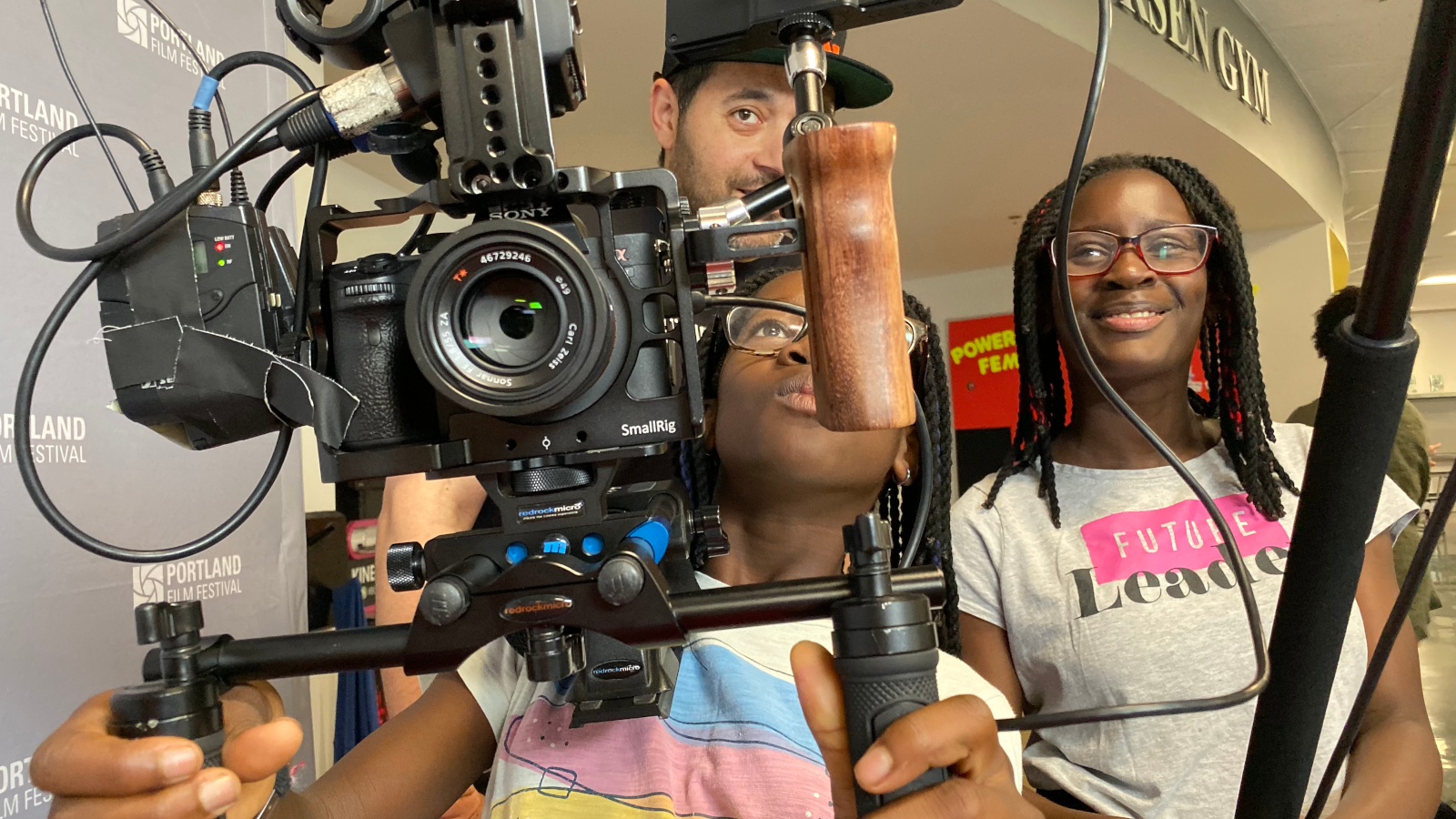 Members of the Boys & Girls Clubs of Portland Metro participated in Portland Film Festival’s “Future Filmmakers” workshop.