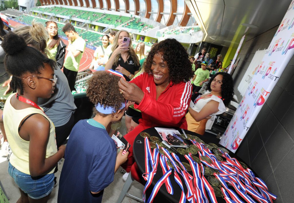 Olympic Trials - Jackie Joyner-Kersee + Boys & Girls Club